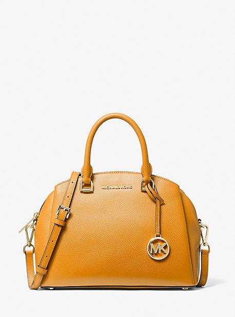 michael kors maxine bag|Maxine Medium Pebbled Leather Dome Satchel .